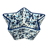 Bowl, Star-Shaped, Small, Manufaktura (M046) in "Scattered Blues" by Maufaktura | M046S-AS45