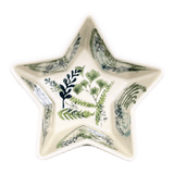Bowl, Star-Shaped, Small, Manufaktura (M046) in "Scattered Ferns" by Maufaktura | M046S-GZ39