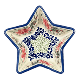 Bowl, Star-Shaped, Small, Manufaktura (M046) in "Pink Poinsettia" by Maufaktura | M046S-PS14