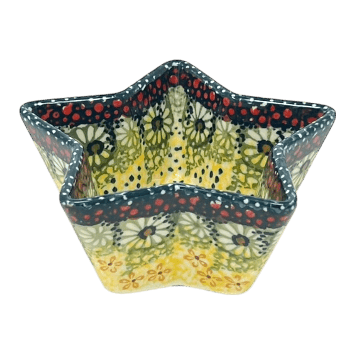 Bowl, Star-Shaped, Small, Manufaktura (M046) in "Sunshine Grotto" by Maufaktura | M046S-WK52