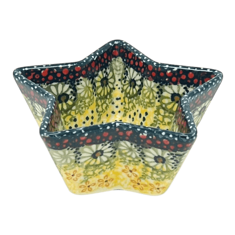 Bowl, Star-Shaped, Small, Manufaktura (M046) in "Sunshine Grotto" by Maufaktura | M046S-WK52