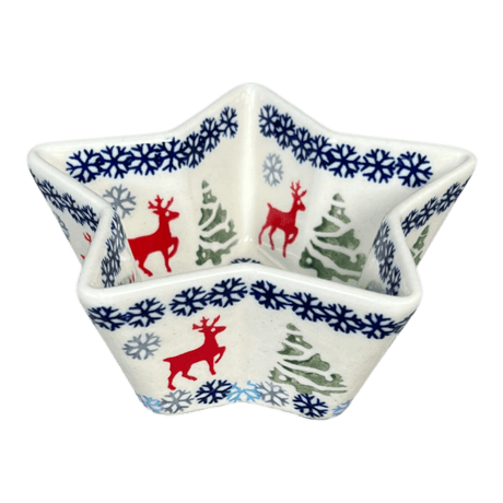 Bowl, Star-Shaped, Small, Manufaktura (M046) in "Reindeer Games" by Maufaktura | M046T-BL07