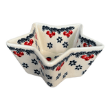Bowl, Star-Shaped, Small, Manufaktura (M046) in "Red Bird" by Maufaktura | M046T-GILE