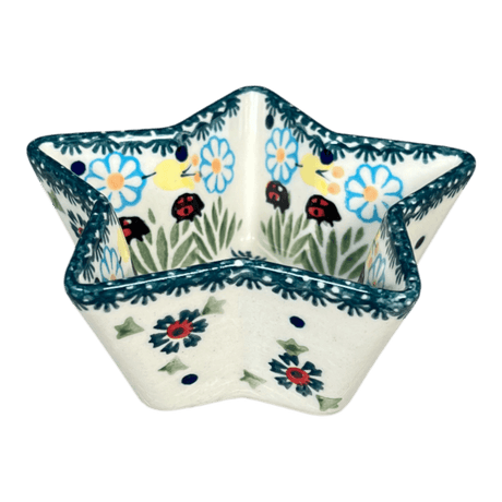 Bowl, Star-Shaped, Small, Manufaktura (M046) in "Lady Bugs" by Maufaktura | M046T-IF45