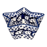 Bowl, Star-Shaped, Small, Manufaktura (M046) in "Kitty Cat Path" by Maufaktura | M046T-KOT6