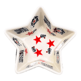 Bowl, Star-Shaped, Small, Manufaktura (M046) in "Evergreen Stars" by Maufaktura | M046T-PZGG