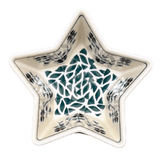 Bowl, Star-Shaped, Small, Manufaktura (M046) in "Woven Pansies" by Maufaktura | M046T-RV