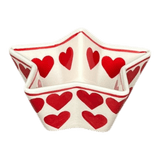 Bowl, Star-Shaped, Small, Manufaktura (M046) in "Whole Hearted Red" by Maufaktura | M046T-SEDC