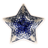 Bowl, Star-Shaped, Small, Manufaktura (M046) in "Snowy Pines" by Maufaktura | M046T-U22