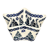 Bowl, Star-Shaped, Small, Manufaktura (M046) in "Snowy Pines" by Maufaktura | M046T-U22