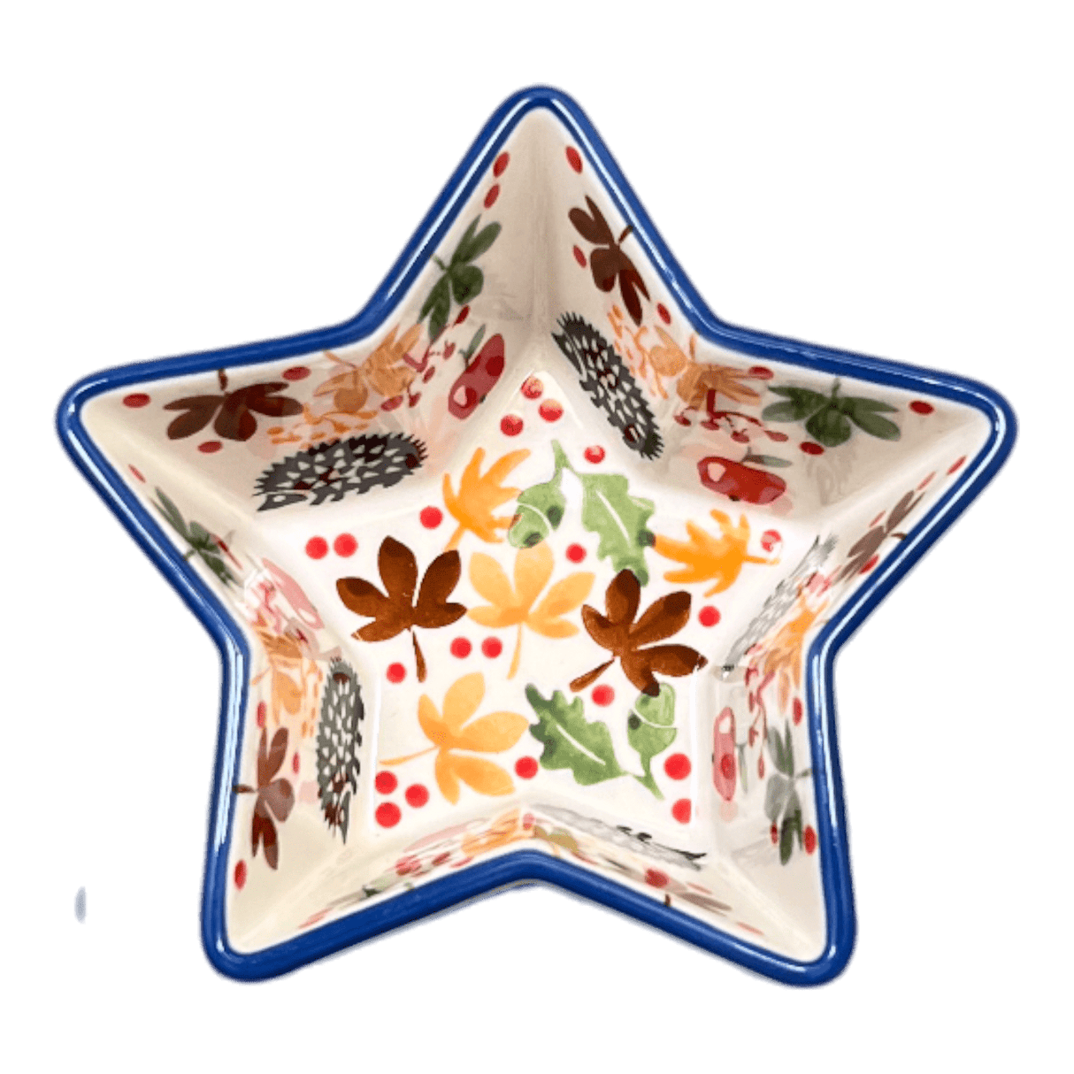 Bowl, Star-Shaped, Small, Manufaktura (M046) in "Hedgehog Harvest" by Maufaktura | M046U-AS71