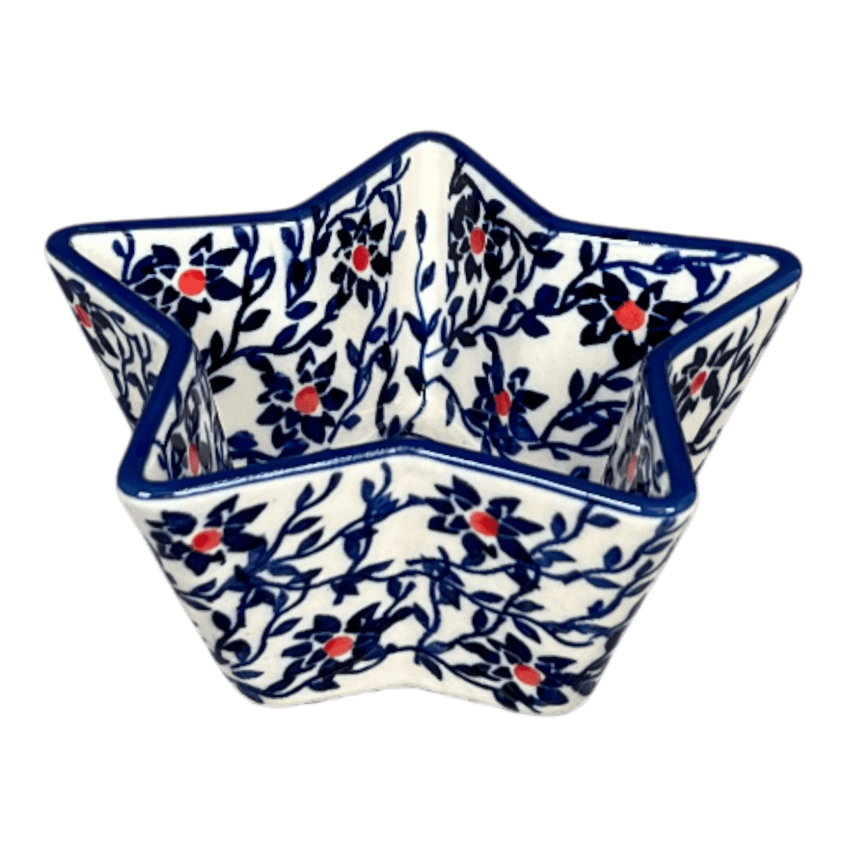 Bowl, Star-Shaped, Small, Manufaktura (M046) in "Blue Canopy" by Maufaktura | M046U-IS04