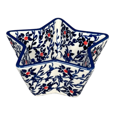 Bowl, Star-Shaped, Small, Manufaktura (M046) in "Blue Canopy" by Maufaktura | M046U-IS04