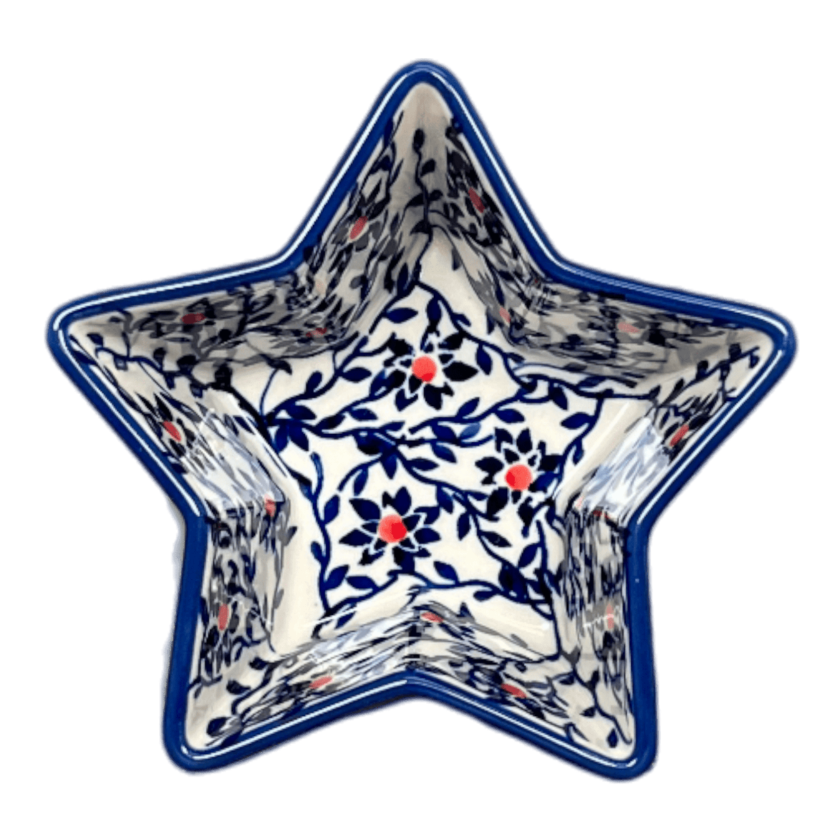 Bowl, Star-Shaped, Small, Manufaktura (M046) in "Blue Canopy" by Maufaktura | M046U-IS04