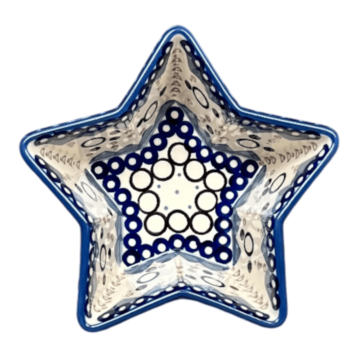 Bowl, Star-Shaped, Small, Manufaktura (M046) in "Bubble Blast" by Maufaktura | M046U-IZ23