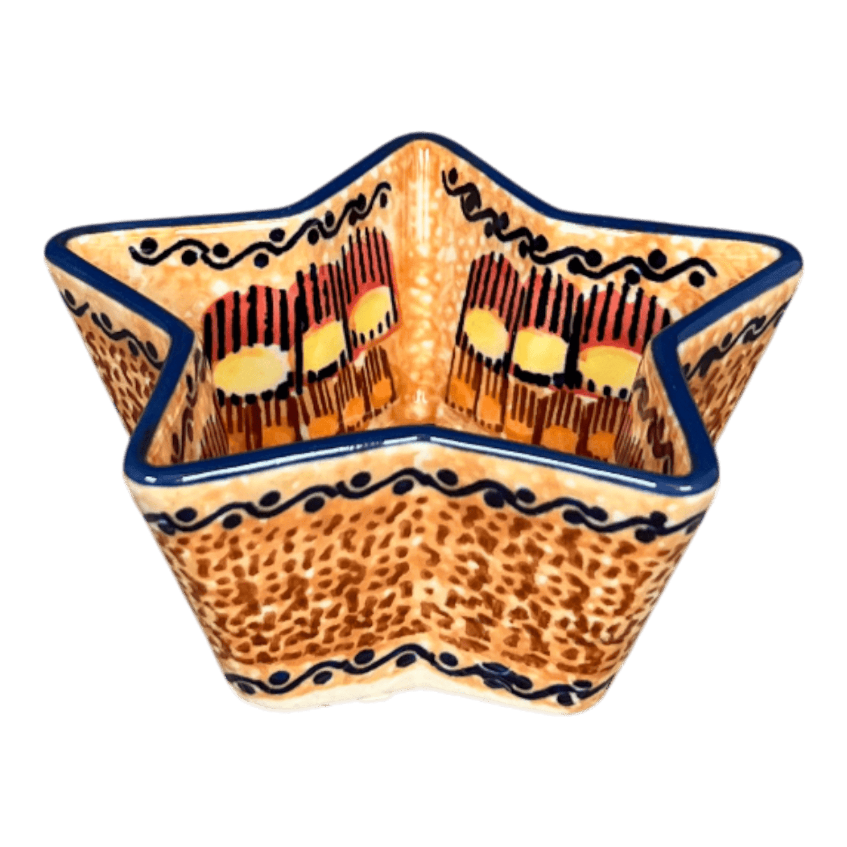 Bowl, Star-Shaped, Small, Manufaktura (M046) in "Desert Sunrise" by Maufaktura | M046U-KLJ