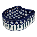 Bowl, Cat Bowl, 6.25" x 6" in "Peacock" by Manufaktura | M047T-54