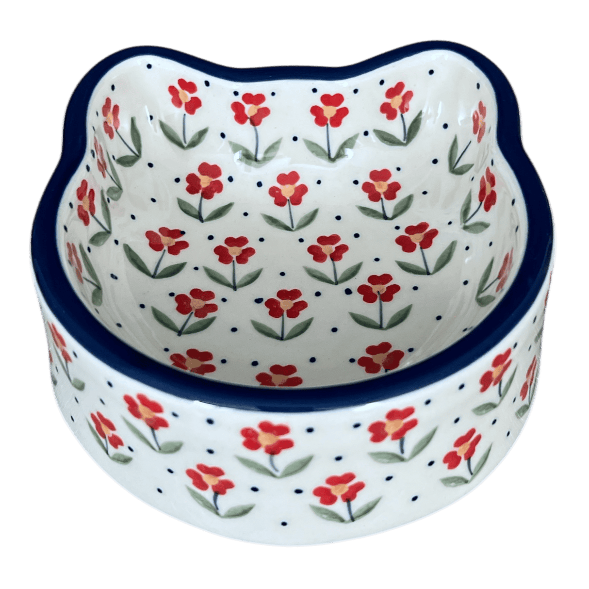 Bowl, Cat Bowl, 6.25" x 6" in "Simply Beautiful" by Manufaktura | M047T-AC61