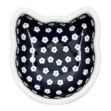 Bowl, Cat Bowl, 6.25" x 6" in "Floral Chain" by Manufaktura | M047T-EO37