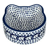 Bowl, Cat Bowl, 6.25" x 6" in "Kitty Cat Path" by Manufaktura | M047T-KOT6