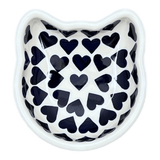 Bowl, Cat Bowl, 6.25" x 6" in "Whole Hearted" by Manufaktura | M047T-SEDU