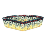 Bowl, Wedge-Shaped, 5" x 8.5" in "Sunshine Grotto" by Manufaktura | M048S-WK52