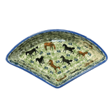 Bowl, Wedge-Shaped, 5" x 8.5" in "On the Range" by Manufaktura | M048U-INK2