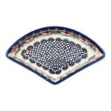 Bowl, Wedge-Shaped, 5" x 8.5" in "Scandinavian Scarlet" by Manufaktura | M048U-P295