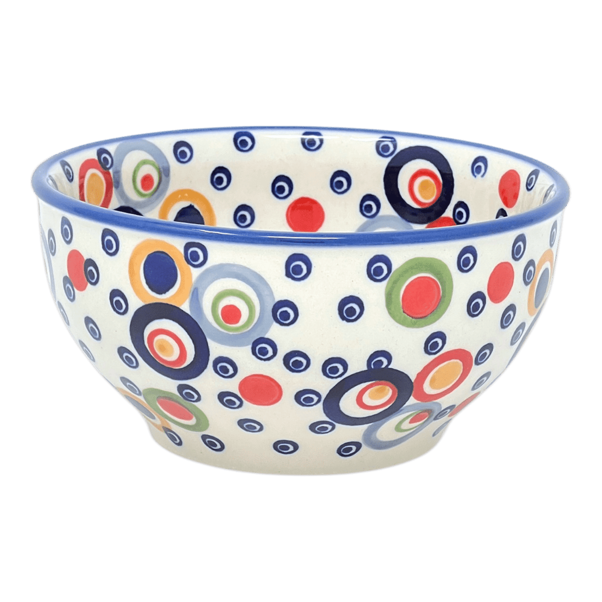 Bowl, Round, Tapered, 5.25" in "Bubble Machine" by Manufaktura | M052M-AS38
