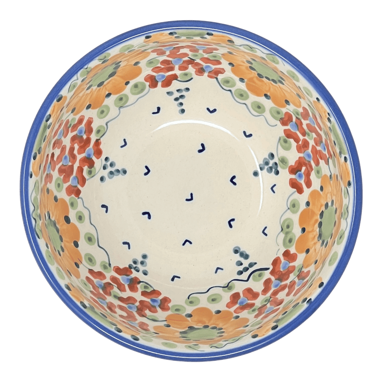 Bowl, Round, Tapered, 5.25" in "Autumn Harvest" by Manufaktura | M052S-LB