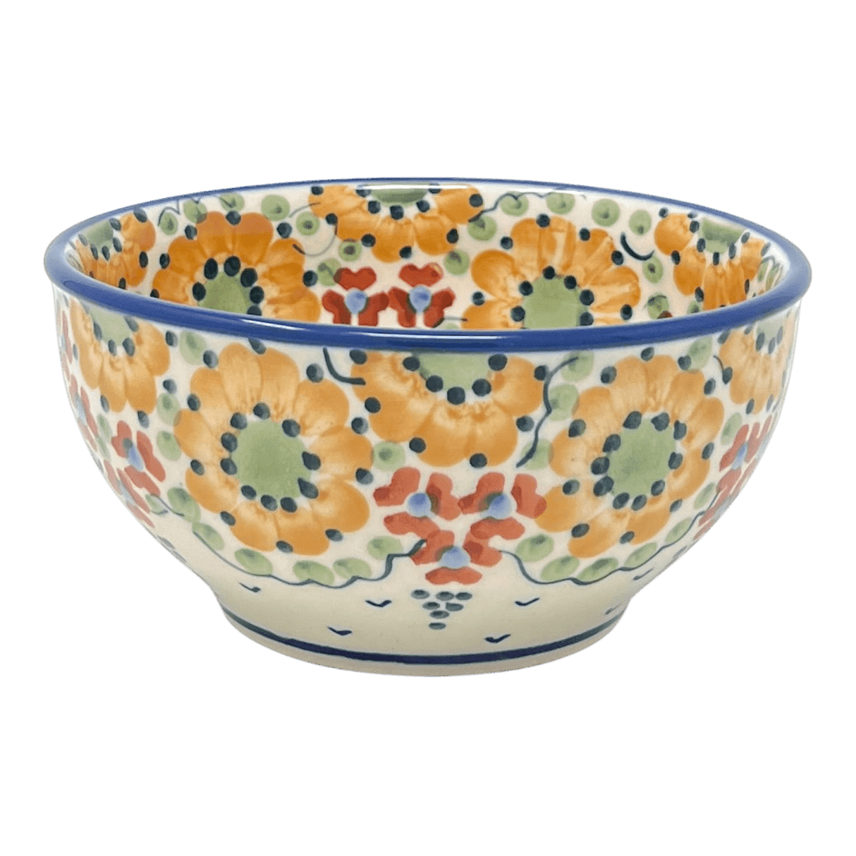 Bowl, Round, Tapered, 5.25" in "Autumn Harvest" by Manufaktura | M052S-LB