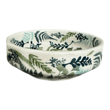 Bowl, Multiangular, 5" in "Scattered Ferns" by Manufaktura | M058S-GZ39