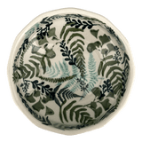 Bowl, Multiangular, 5" in "Scattered Ferns" by Manufaktura | M058S-GZ39