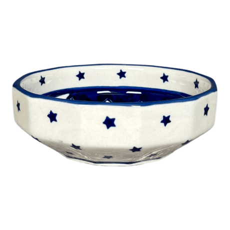 Bowl, Multiangular, 5" in "Winter's Eve" by Manufaktura | M058S-IBZ