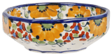 Bowl, Multiangular, 5" in "Autumn Harvest" by Manufaktura | M058S-LB