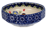 Bowl, Multiangular, 5" in "Floral Fantasy" by Manufaktura | M058S-P260