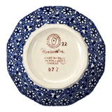 Bowl, Multiangular, 5" in "Mediterranean Blossoms" by Manufaktura | M058S-P274