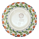 Bowl, Multiangular, 5" in "Holly In Bloom" by Manufaktura | M058T-IN13