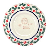 Bowl, Multiangular, 5" in "Holiday Cheer" by Manufaktura | M058T-NOS2