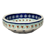 Bowl, Multiangular, 5" in "Starry Wreath" by Manufaktura | M058T-PZG