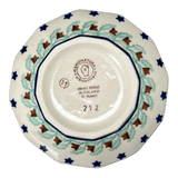 Bowl, Multiangular, 5" in "Starry Wreath" by Manufaktura | M058T-PZG