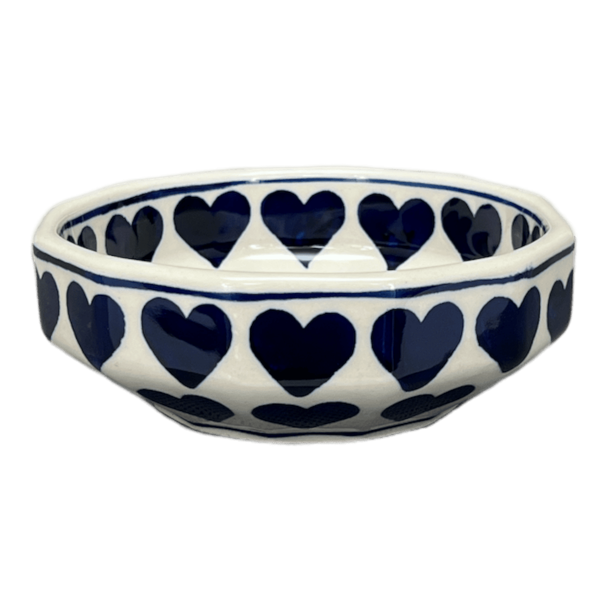 Bowl, Multiangular, 5" in "Whole Hearted" by Manufaktura | M058T-SEDU