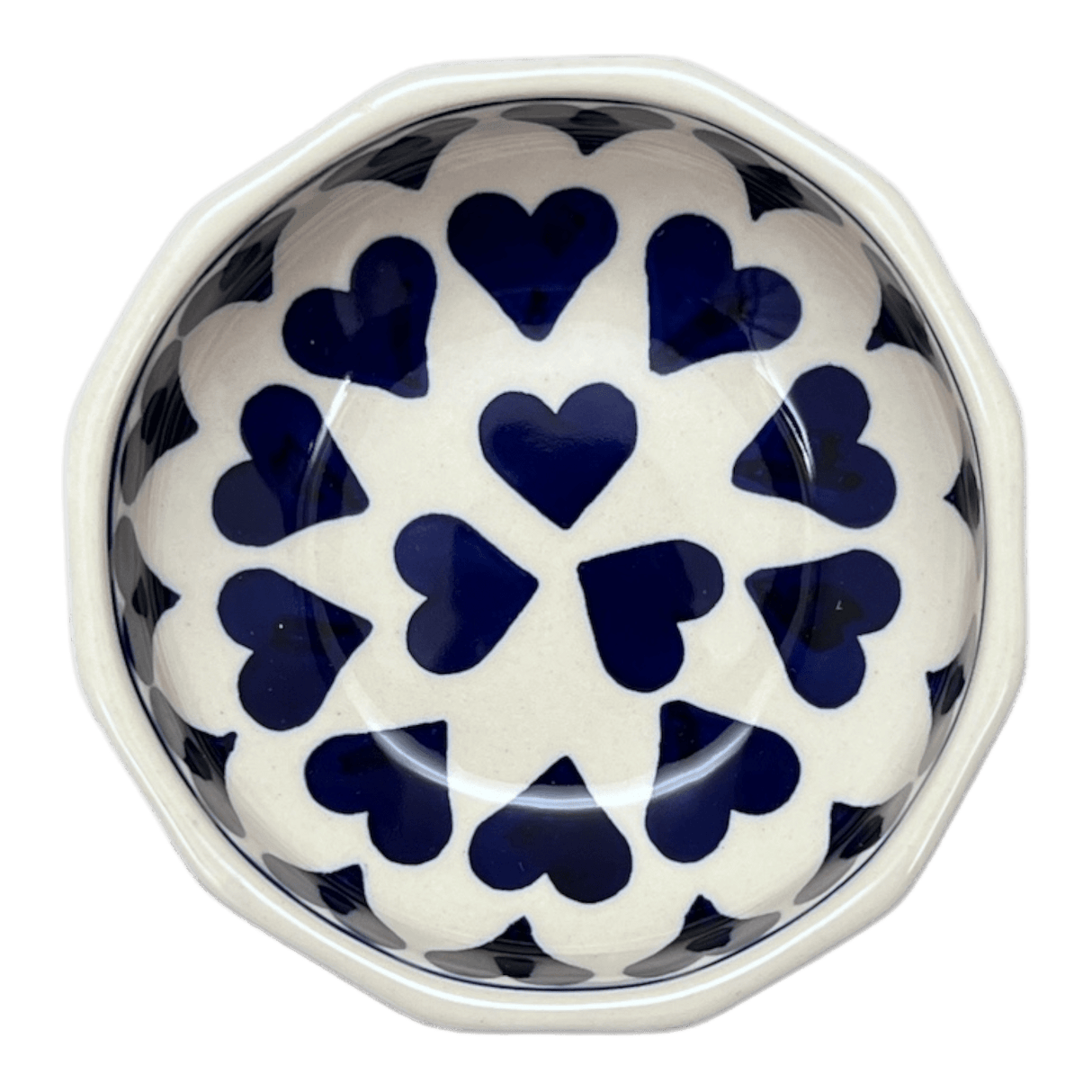 Bowl, Multiangular, 5" in "Whole Hearted" by Manufaktura | M058T-SEDU