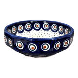 Bowl, Multiangular, 5" in "Peacock Dot" by Manufaktura | M058U-54K