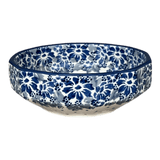 Bowl, Multiangular, 5" in "Winter Hibiscus" by Manufaktura | M058U-JZ42