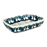 Soap Dish, Rectangular, 5" x 3.25" in "Lucky Duck" by Manufaktura | M063T-P322