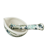 Mortar & Pestle Set in "Scattered Ferns" by Manufaktura | M0689S-GZ39