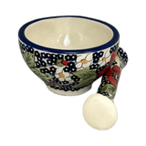 Bowl, Mortar, 4.5" x 5" in "Poppies & Posies" by Manufaktura | M068S-IM02