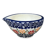 Bowl, Mortar, 4.5" x 5" in "Flower Power" by Manufaktura | M068T-JS14