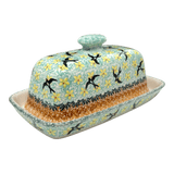 Butter Dish, American, 4" x 7.5" in "Capistrano" by Manufaktura | M074S-WK59
